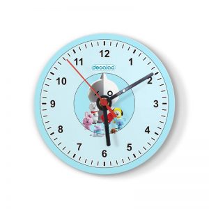 ساعة حائط دائرية بتصميم آرمي بتس شخصيات BT21