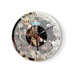 ساعة حائط دائرية بتصميم أبيكس ليجندز بلد هاوند