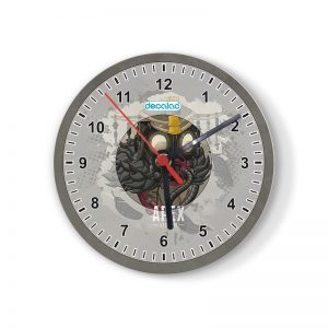 ساعة حائط دائرية بتصميم أبيكس ليجندزالمخيف بلد هاوند