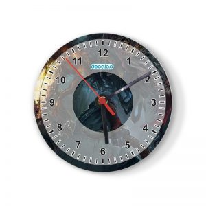 ساعة حائط دائرية بتصميم الأرواح الشريرة بلود بورن