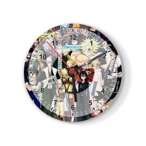 ساعة حائط دائرية بتصميم الشخصيات الفخمة كل الانميات