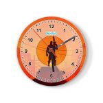ساعة حائط دائرية بتصميم المحارب فورت نايت