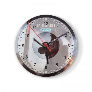 ساعة حائط دائرية بتصميم باتلفيلد 1 MG08