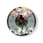 ساعة حائط دائرية بتصميم حرب عملاقان هجوم العمالقة
