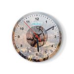 ساعة حائط دائرية بتصميم رماية أسهم إلوي هورايزن زيرو داون