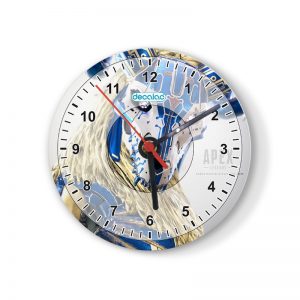 ساعة حائط دائرية بتصميم ريفينانت الأسطوري