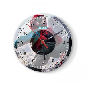 ساعة حائط دائرية بتصميم  سبايدر مان الصغير