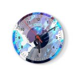 ساعة حائط دائرية بتصميم شوتو وتودوروكي من أكاديميتي للأبطال