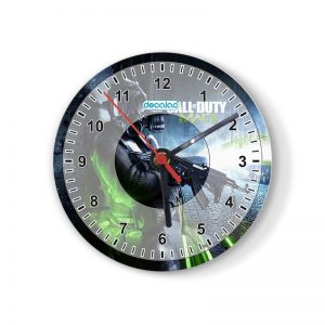 ساعة حائط دائرية بتصميم كول أوف ديوتي مودرن وورفير 3