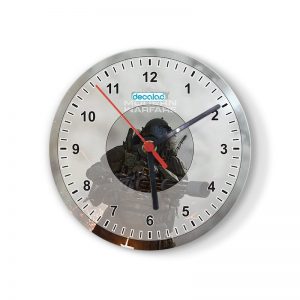 ساعة حائط دائرية بتصميم كول أوف ديوتي مودرن وورفير