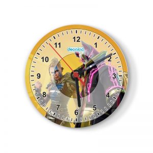 ساعة حائط دائرية بتصميم ناروتو انبو فورت نايت