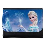 محفظة جلد  بتصميم إلسا ملكة الثلج