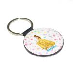 ميدالية مفاتيح دائرية بتصميم  الأميرة بيلا