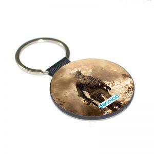 ميدالية مفاتيح دائرية بتصميم كول أوف ديوتي نيران المعركه
