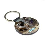 ميدالية مفاتيح دائرية بتصميم كونغ فو باندا