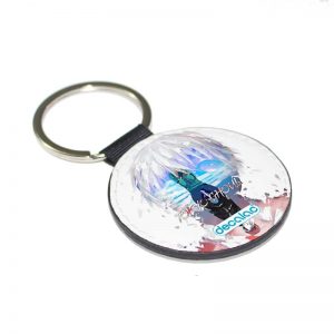 ميدالية مفاتيح دائرية بتصميم وحش بداخلي طوكيو الغول