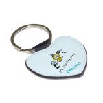 ميدالية مفاتيح شكل قلب بتصميم اللطيف شيمي شخصيات BT21