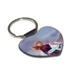 ميدالية مفاتيح شكل قلب بتصميم رحلة مائية آنا أولاف