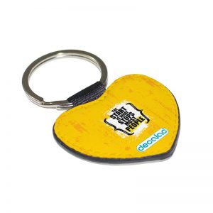 ميدالية مفاتيح شكل قلب بتصميم عبارات انجليزية