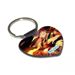 ميدالية مفاتيح شكل قلب بتصميم قوة كامادو تانجيرو