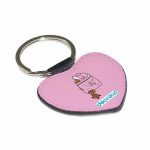 ميدالية مفاتيح شكل قلب بتصميم كوكي و شوكي شخصيات BTS