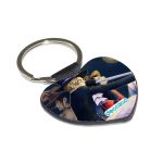 ميدالية مفاتيح شكل قلب بتصميم وداع إيس ون بيس